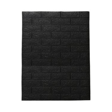 Imagem de Papel De Parede 3D De Tijolo Autoadesivo De Espuma 70cmx1m-10m, Adesiv