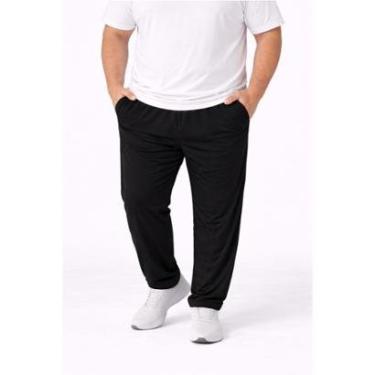 Imagem de Calça Tactel Sem Forro Elastano Plus Size Grande Butu Biru-Masculino