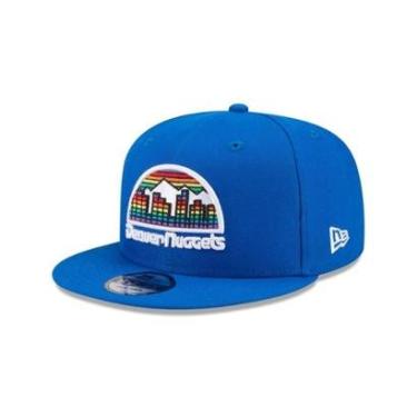 Imagem de BONE NEW ERA 9FIFTY DENVER NUGGETS NBA HARDWOOD AZUL-Masculino
