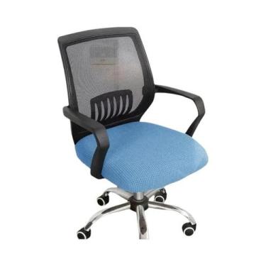 Imagem de Capa Elástica De Spandex Para Cadeira De Escritório, Protetor De Poltr