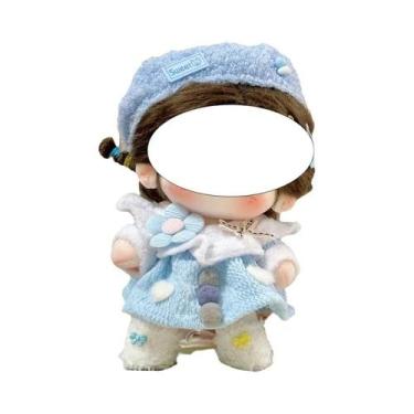 Imagem de Roupas De Boneca De Algodão De 20cm, Vestido Vintage Lolita Fofo Para 