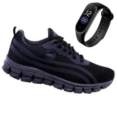 Imagem de Tênis Acsencion Esportivo Lege 21 Cross Academia Caminhada Treino + Relógio Casual Digital-Unissex