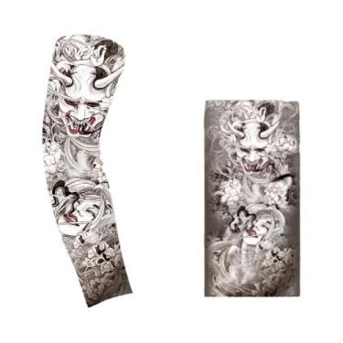 Imagem de Manga Protetora Solar Unissex Fina Para Tatuagem, Caminhada, Pesca, Fe