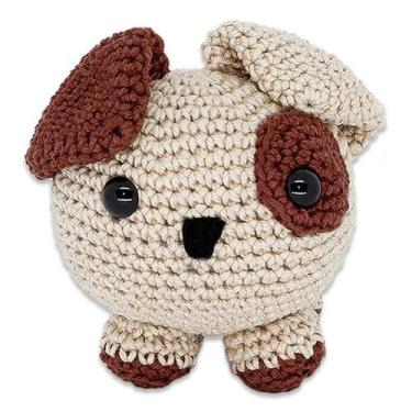 Imagem de Amigurumi Bolinha Cachorro Dog 10CM crochê artesanal - Estylo Baby