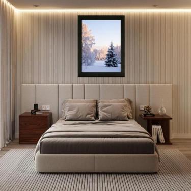 Imagem de Kit 2 Porta Retrato 30x42 com Vidro, Moldura Preta - Decoratto Quadros