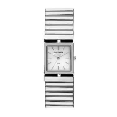 Imagem de Relógio MONDAINE feminino prata madrepérola 32785L0MVNE2