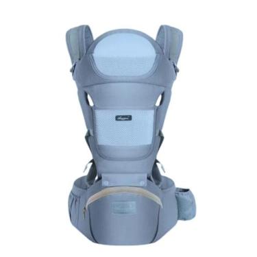 Imagem de Canguru Para Bebe Confort Seguro C/ Apoio E Bolsa Ergonômico Portátil 