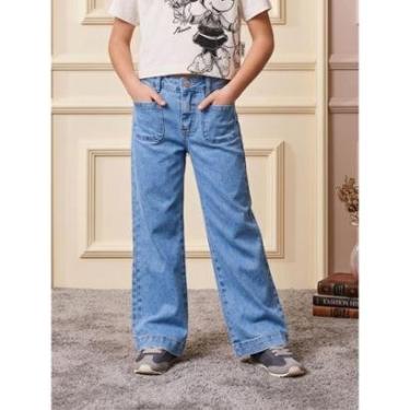 Imagem de Calça Jeans Bolso Inverso Regulagem e Elastano Animê-Feminino