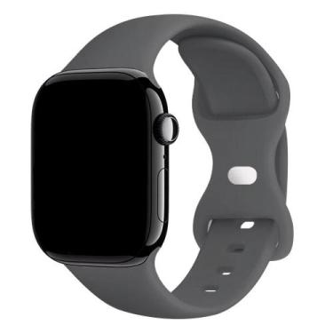 Imagem de Pulseira Silicone Sport Compativel com Apple Watch 42mm a 49mm - Pools