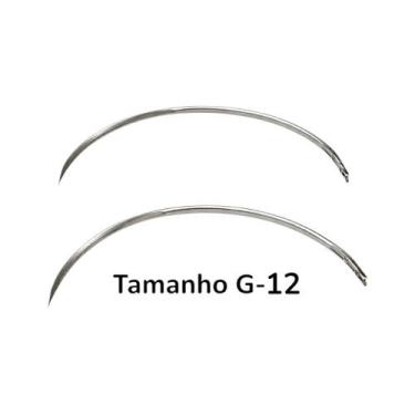 Imagem de Agulha de Sutura Estéril Triangular G212 1/2 Sterifarma -, G12