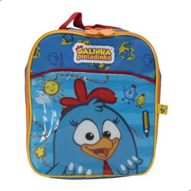 Imagem de Lancheira Ravi Clio Galinha Pintadinha Azul, SO-SORTIDO, UN