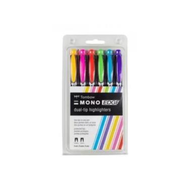 Imagem de Marca Texto Tombow Mono Ponta Dupla 06 Cores