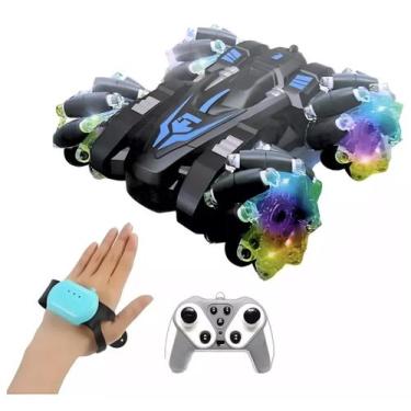 Imagem de Carrinho De Controle Remoto Maluco Gira 360 Graus Inteligente 9 Funçõe