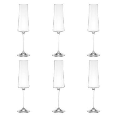 Imagem de Jogo com 6 Taças Bohemia para Espumante Cristal Xtra 210ml