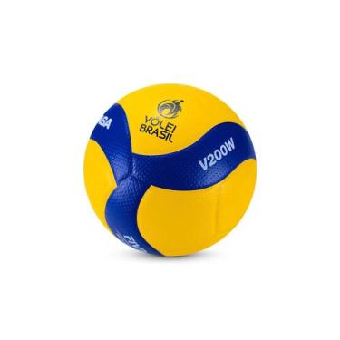 Imagem de Bola de Vôlei Mikasa V200W - A Original dos Campeonatos! Microfibra Am