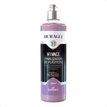 Imagem de FINALIZADOR PLASTICOS VIVACE 500ML DETTAGLI - Limpeza Automotiva