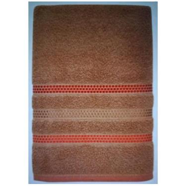 Imagem de Toalha de Banho Felpuda Teka Comfort Touch Tam 70x140cm, TERRACOTA
