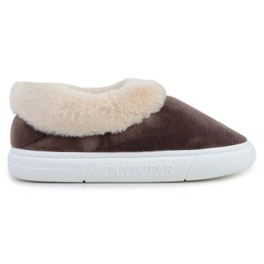 Imagem de Pantufa Unissex Specht Plush Marrom - 802, Marrom, 37
