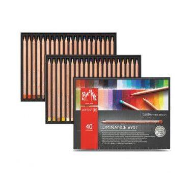 Imagem de Lápis de Cor Caran d'Ache Luminance 40 Cores