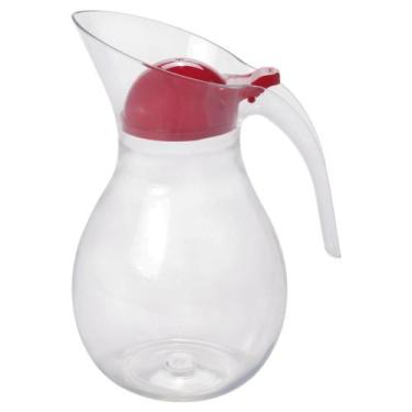 Imagem de Jarra De Suco Água Elegance Transparente 2 Litros Resistente Com Tampa