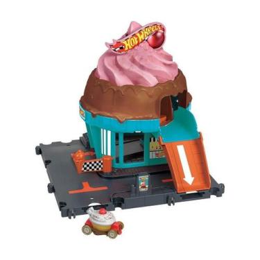 Imagem de Hot Wheels Pista e Acessório City Sorveteria Colorido, Verde, Único