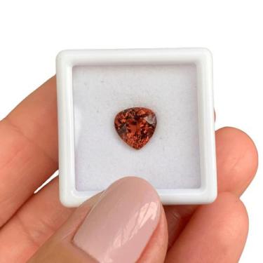 Imagem de Turmalina Vermelha Gota Coração 1,92ct - ENE2ESE