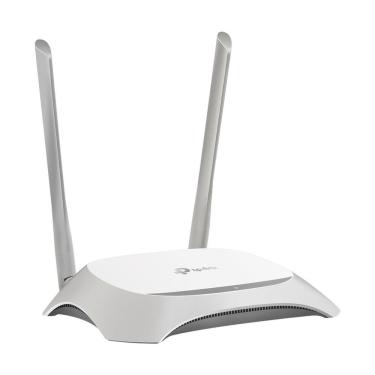 Imagem de Roteador Wireless TL-WR840N Wi-Fi 2,4 Ghz Até 300 Mbps Função Preset Branco TP-Link 12,08CM