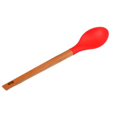 Imagem de Colher Silicone Cabo Madeira Ginger Vm Cv265630