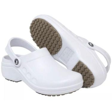 Imagem de 49860 crock sticky shoes antiderrapante - - Jalecobrasil®, Branco, 34