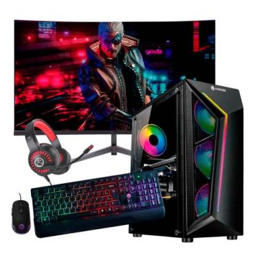 Imagem de Pc Gamer Intel i9 11ª Geração 32gb Ram, Nvme 2tb, Rtx 5060, Monitor 24