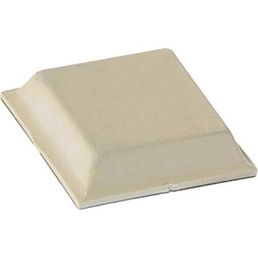 Imagem de The Hillman Group 57177 1/2 polegadas para-choque adesivo preto quadrado, pacote com 30