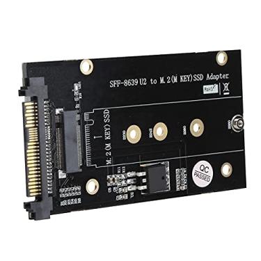 Imagem de Adaptador SSD NGFF M.2 M-Key SATA PCIe para combinação de placa-mãe NGFF M.2 Key M SSD para SFF-8639 Adaptador PCB Mainboard Substituição para Ultrabook Mini SATA Preto