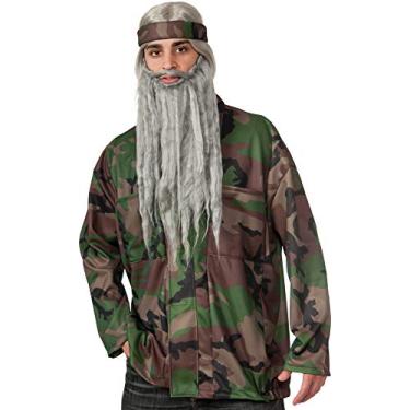 Imagem de Rubie's Bandana masculina camuflada para caçar patos, Multicor, tamanho nico