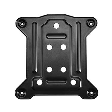 Imagem de PUSOKEI Base de CPU 1155/1156, placa traseira de CPU com ventilador de refrigeração de CPU Suporte de dissipador de calor, base de ventilador de CPU para 1155/1156/1150