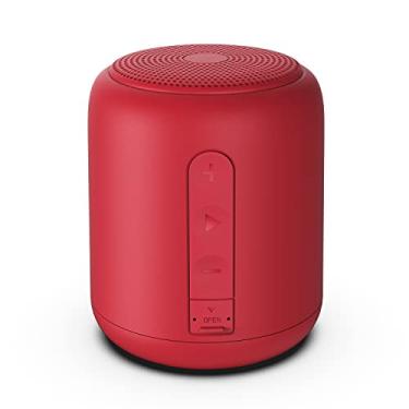 Imagem de Alto-Falante Bluetooth Portátil Mini, 360 HD Som Surround & Qualidade nos Graves Stereo, Reprodução por 16H, Alto-Falante Sem Fios Portátil com Estéreo e Graves, Alto-Falante Portátil de Chuveiro Sem Fios Para Casa, ao Ar Livre, Viagens (red)