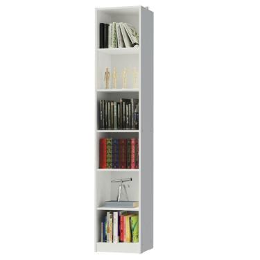 Imagem de Estante Livreiro Madesa 6906 com 6 Nichos - Branco
