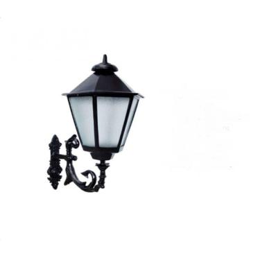 Imagem de Luminária Colonial com Braço Italiana Grande Alumínio 99cm