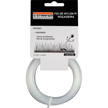 Imagem de Fio Nylon 1.6 Mm 10 Metros Starfer
