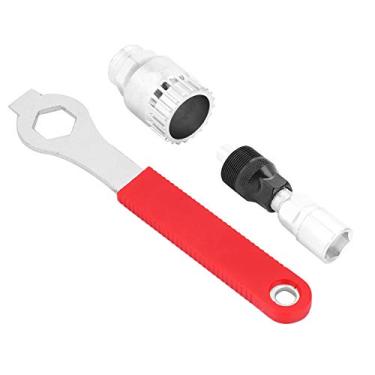 Imagem de kit de ferramentas de reparo de bicicleta para 7,Extrator de manivela/removedor de braço e removedor de suporte inferior com chave inglesa/chave de 16mm, 8, 9, 10 e 12 velocidades, mountain bike, bic