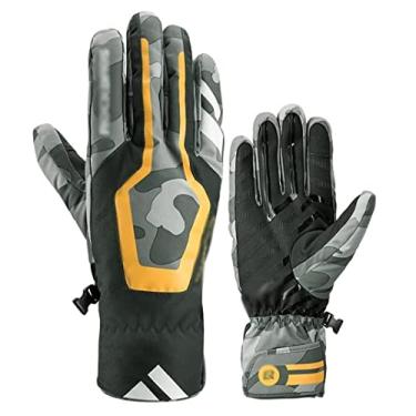 Imagem de Luva Ciclismo Luva para Ciclismo Luvas de bicicleta à prova d'água resistente à água Anti-deslizamento de luva de bicicleta Mtb Luvas de bicicleta de estrada Luvas de Ciclismo