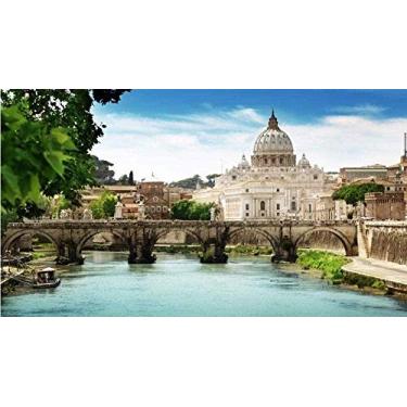 Imagem de Quebra-cabeça 1000 peças quebra-cabeça Roma Vaticano para criança adulta presente para adultos quebra-cabeças jogos educativos atualizados