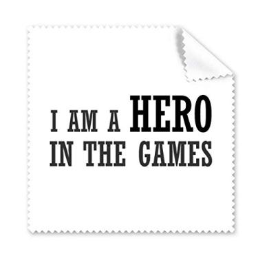 Imagem de I Am A Hero in The Games Art Deco Gift Fashion Pano de limpeza para tela de telefone 5 peças