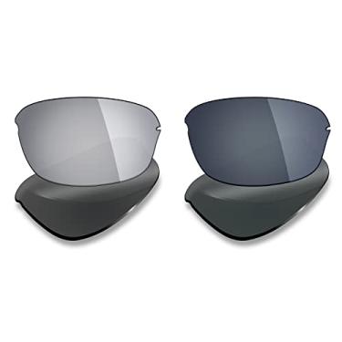 Imagem de Mryok 2 pares de lentes polarizadas de substituição para óculos de sol Oakley Half Wire 2.0 – Opções