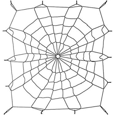 Imagem de Spidy Gear 80112-01; "Webb" de segurança de carga preta pequena
