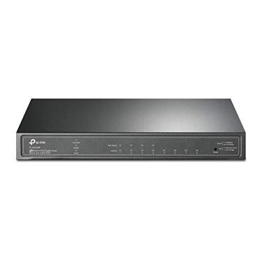 Imagem de TP-Link TL-SG2008P | Jetstream 8 Port Gigabit Smart Managed PoE Switch | 4 PoE+ Port @62W | Omada SDN Integrated | PoE Recovery | IPv6 | Static Routing | L2/L3/L4 QoS |Limited Lifetime Protection