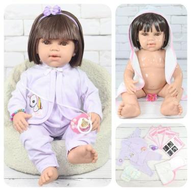 Boneca bebe reborn original yasmin baby dollls