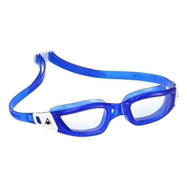 Imagem de Óculos de natação aqua sphere kameleon azul/branco - lente transparente