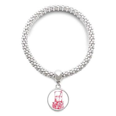 Imagem de DIYthinker Juice, Limão, Aquarela, Ilustração, Padrão, Prata Pulseira Redonda, Pingente de Joias