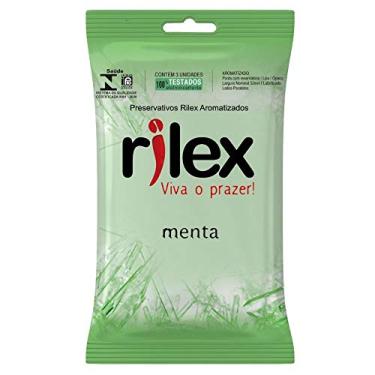 Imagem de Preservativo Rilex Lubrificado - Com Aroma de Menta - 3 Unidades, Rilex