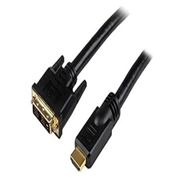 Imagem de StarTech HDDVIMM25 Cabo de vídeo HDMI/DVI-D de 7,6 m, preto